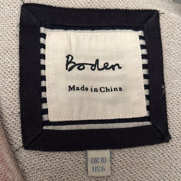 Boden Lavender Cotton Blend Sweatshirt - Picture 7 of 8